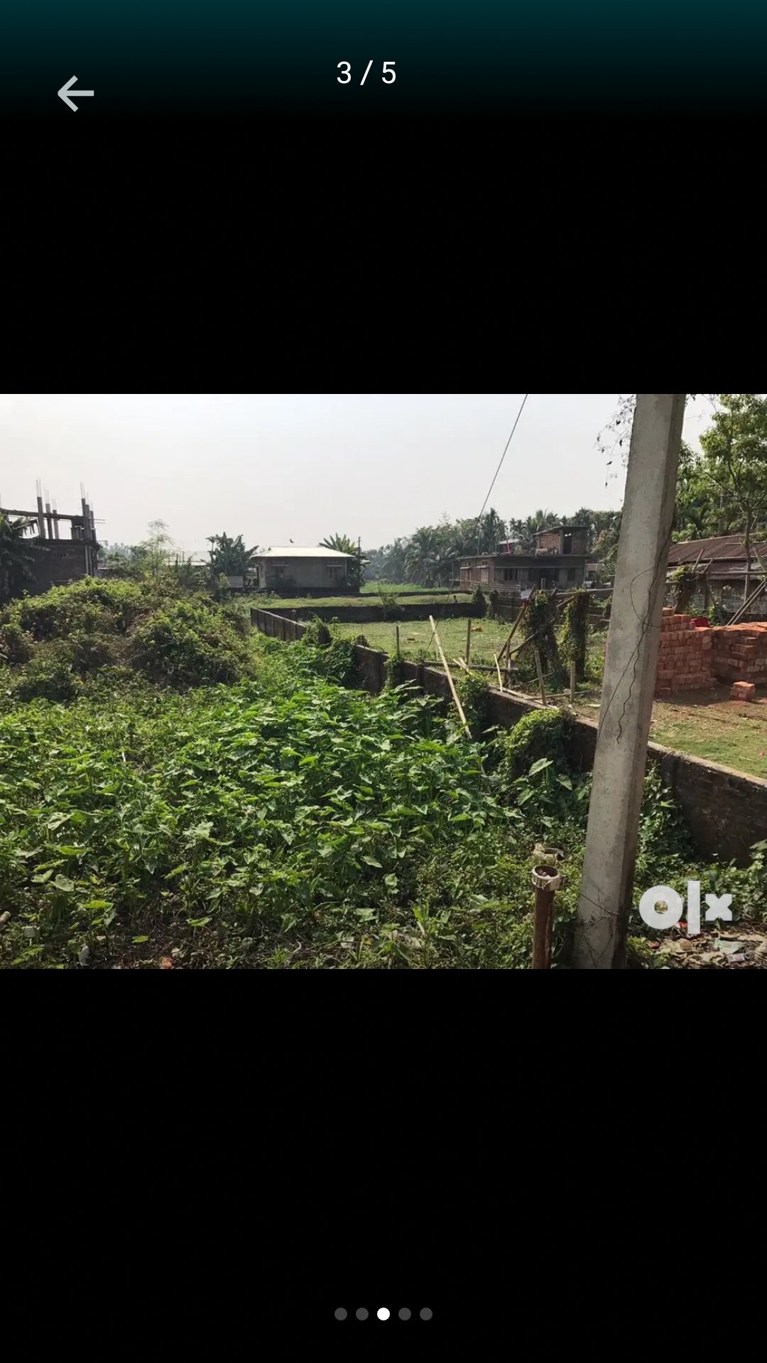 Vacant land - Assamese bosti