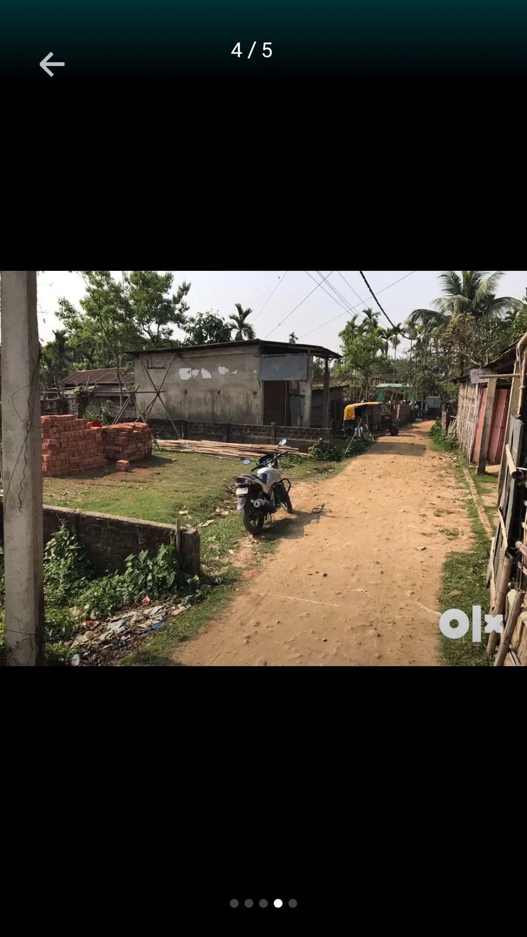 Vacant land - Assamese bosti