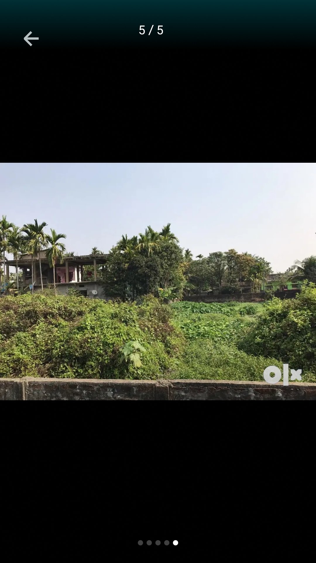 Vacant land - Assamese bosti