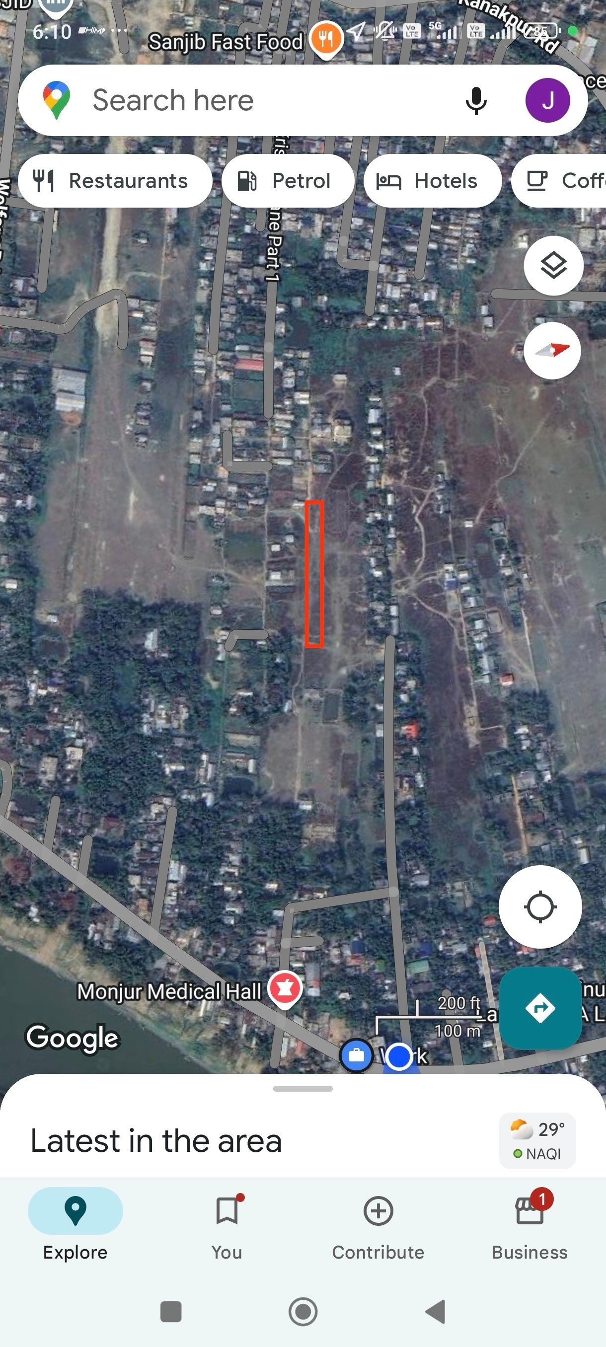 Land plot