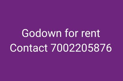 Godown for Rent chirukandi main road national highway silchar Assam