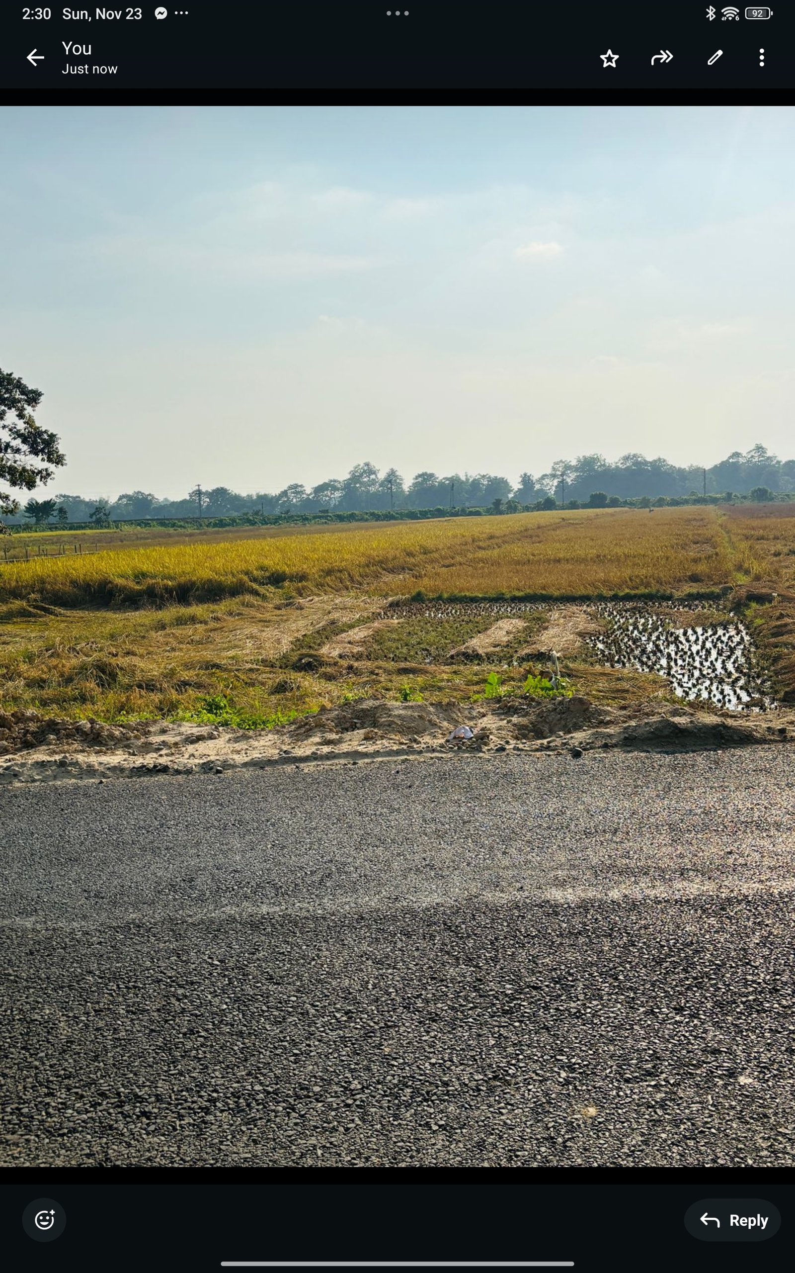 Land for sales 72 katha Shahid Nanda Chand Road bypass Lakhipur road 3 Km and Near railway station 2 Km