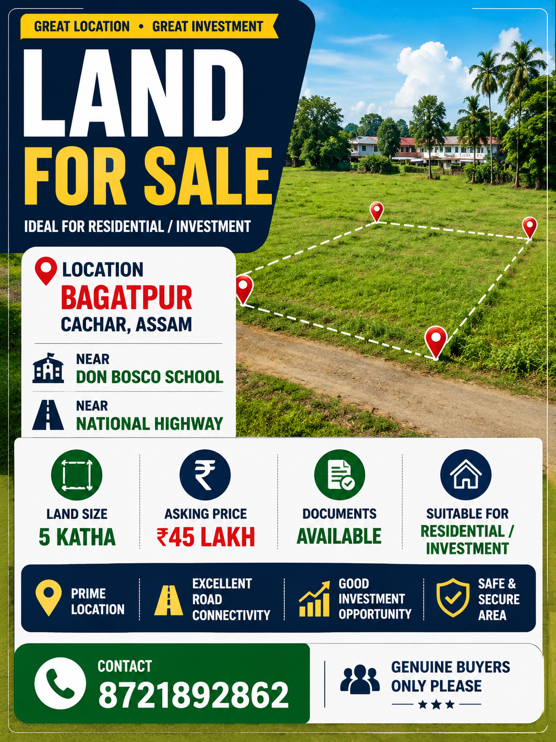 Land sale