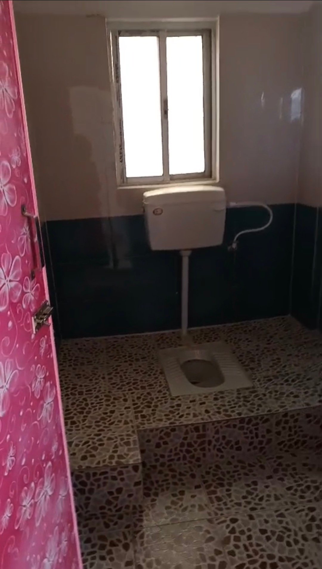 2 bed rooms, one hall plus dining space,  kitchen, 2 toilets with bath, spacious balcony