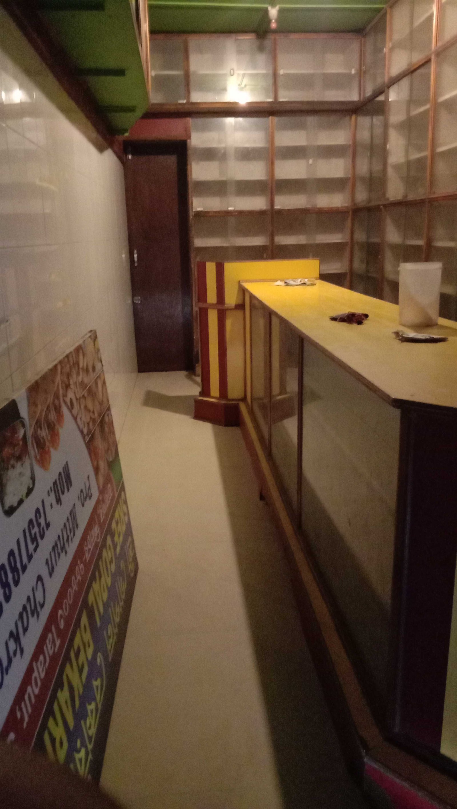 250 sq.ft. Commercial patta land with readymade pharmacy & doctor's chamber