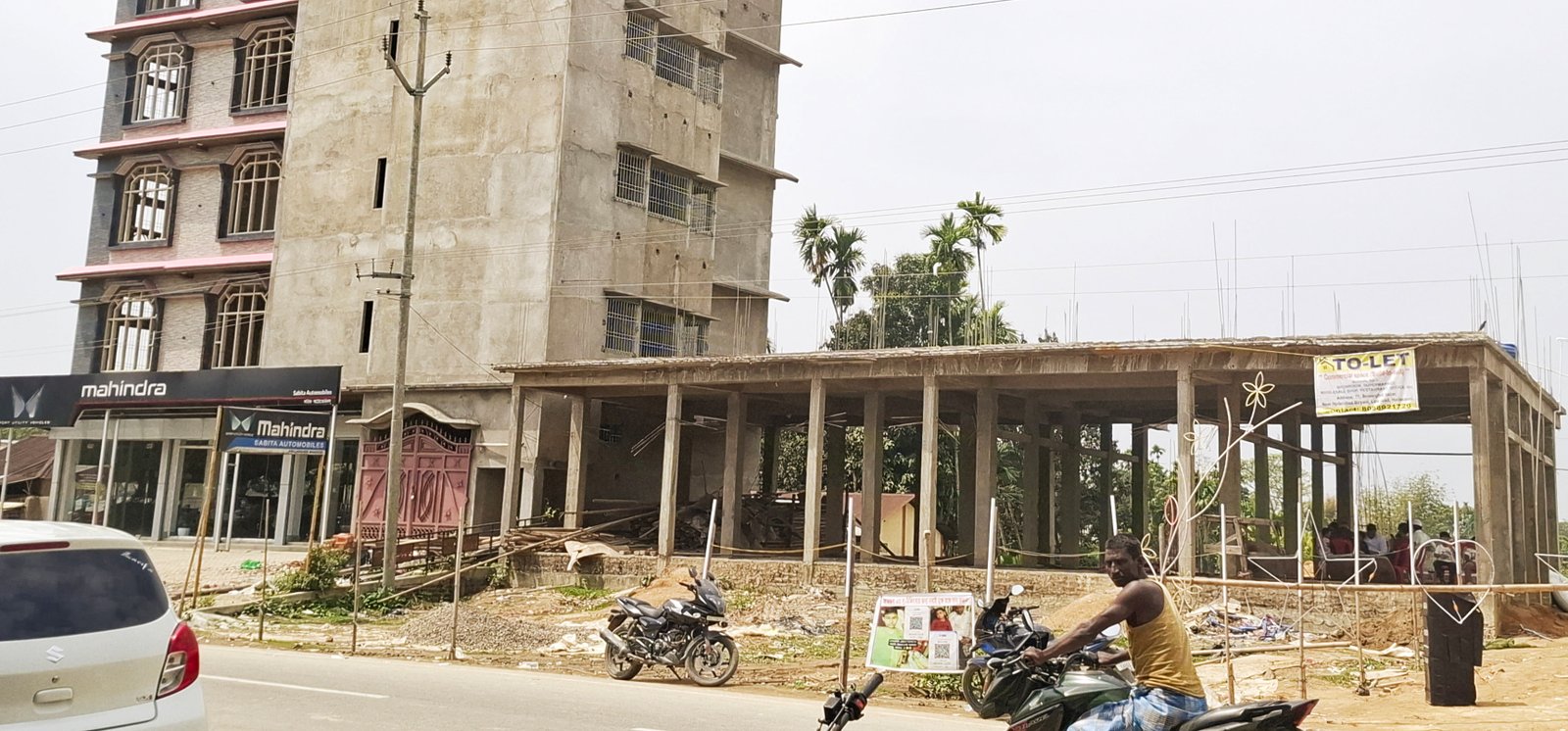 Shop showroom space for rent at Hailakandi, Bowerghat bazar