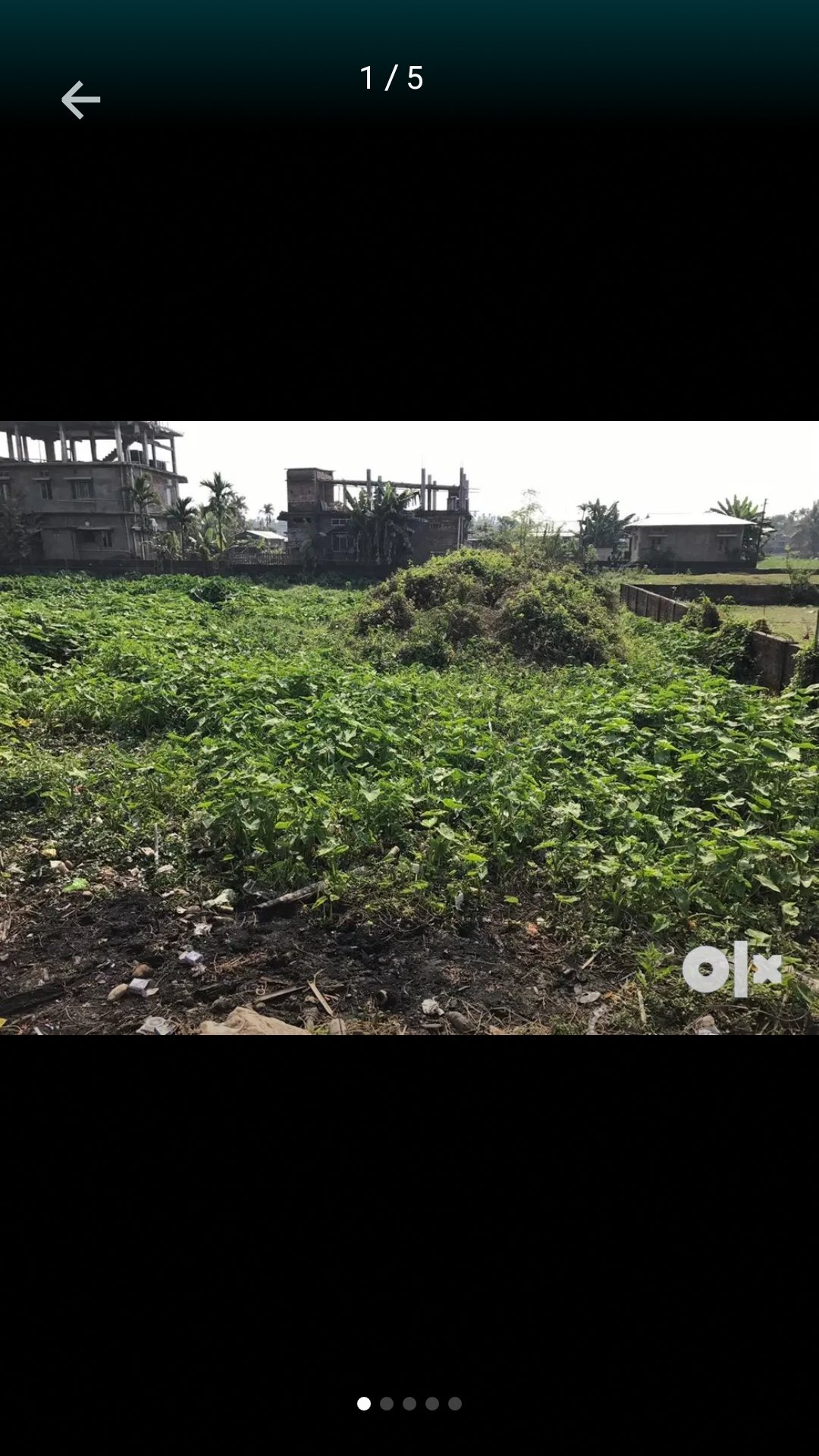 Vacant land - Assamese bosti