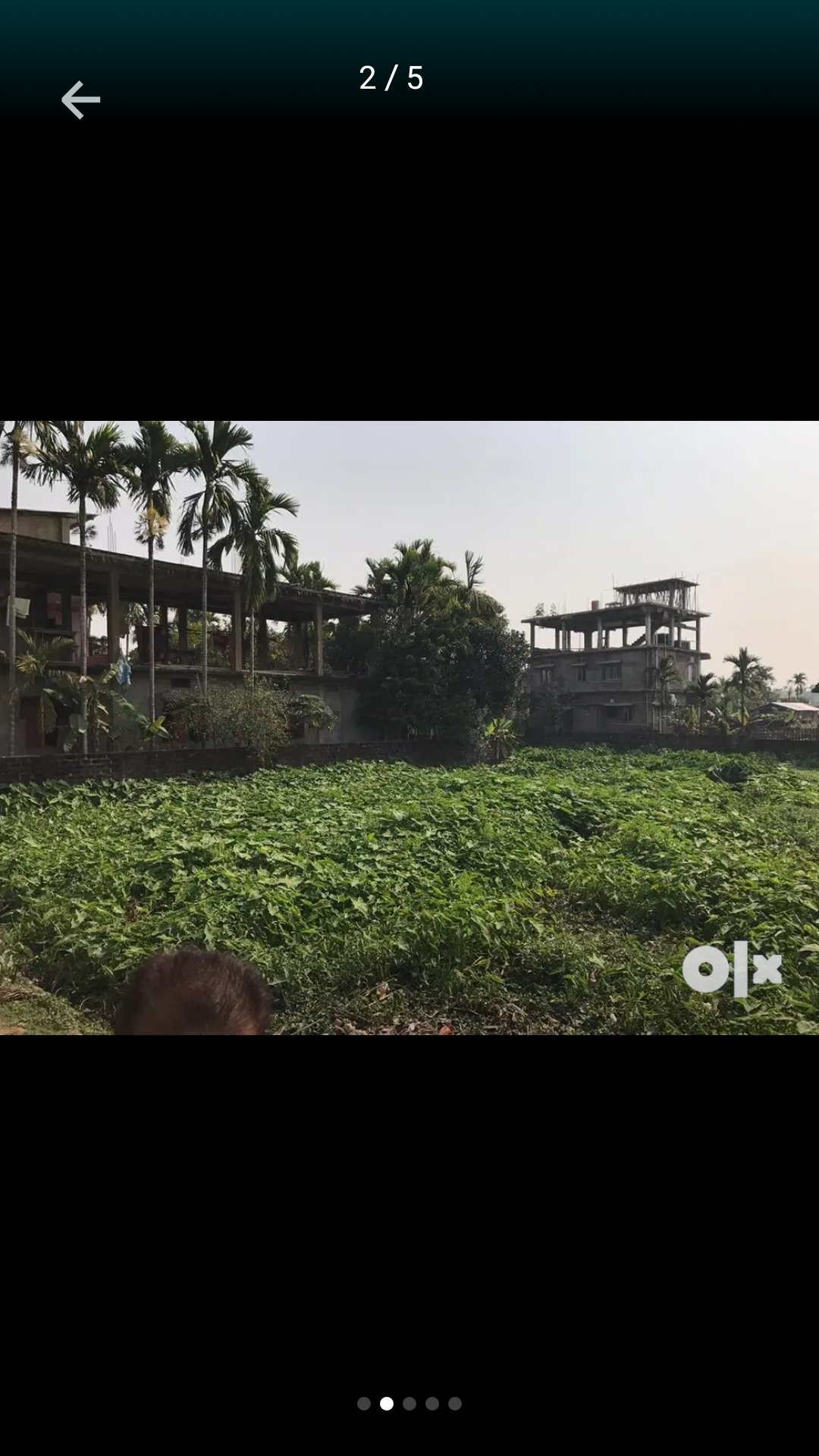 Vacant land - Assamese bosti