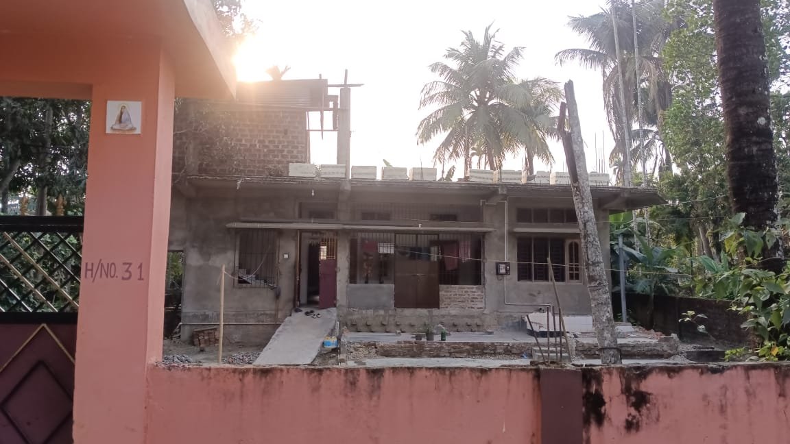 4 katha land with Rcc Building Complete in 2nd Link road, Silchar for sale as genuine customers needed